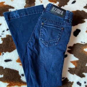 Girls Rock & Roll Trouser Jeans. EUC.